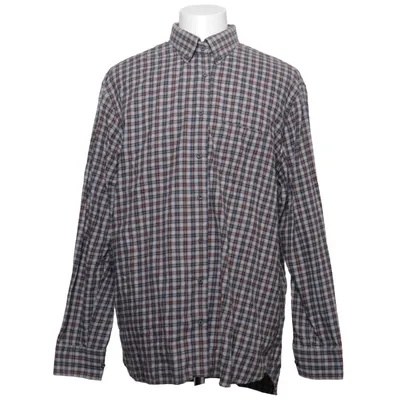Flannel shirt (Gray, Brown) from Oscar of Sweden Cotton