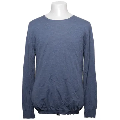 Sweater (Blå) fra Boglioli Uld