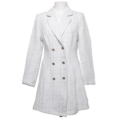 Coat (White) Polyester