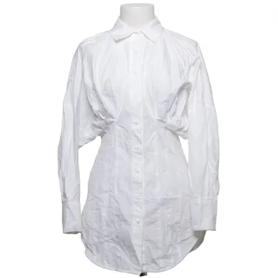 Shirt (White) from Zara Cotton