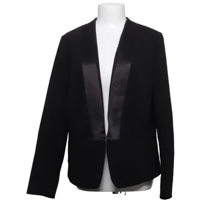 Blazer (Noir) de H&M+ Élasthane, Polyester