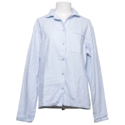 Pyjama shirt (Blauw, Wit) van Zeeman Katoen