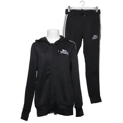 Ensemble de sport (Noir, Blanc) de Lonsdale Élasthane, Polyester
