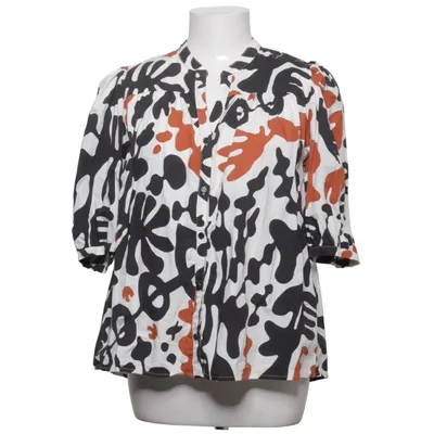 Bluse (Hvid, Sort, Brun) fra Monoprix Femme Bomuld