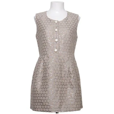 Robe (Beige) de Manoush Acrylique, Fibre métallique, Polyamide, Polyester, Laine