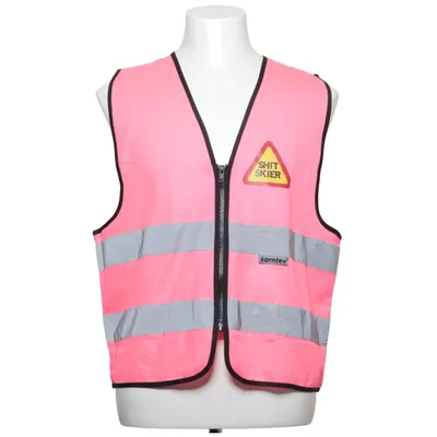 Reflexväst (Rosa, Silverfärgad) från Korntex Polyester