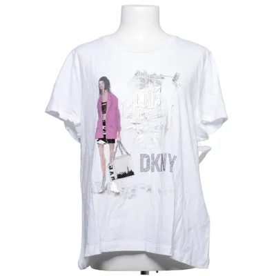 T-shirt (White) from DKNY Cotton, Modal