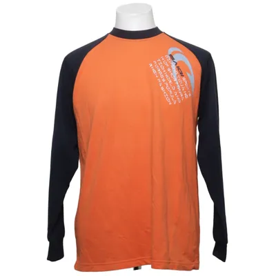 Baseball T-shirt (Orange, Blue) from Tipster Cotton