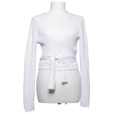 Cardigan cache-cœur (Blanc) de NA-KD Reborn Acrylique, Coton