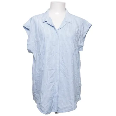 Short sleeve shirt (Blue, White) from Jachs Girlfriend Viscose