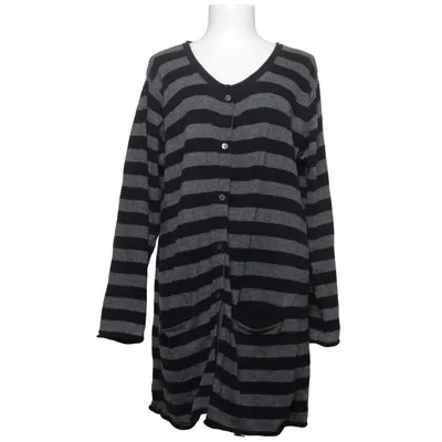 Cardigan (Black, Gray) from Gudrun Sjödén Polyamide, Wool