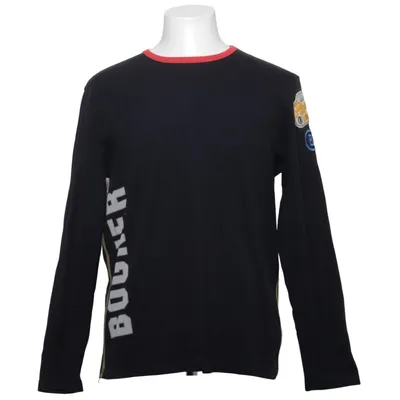 Lange mouwen shirt (Zwart, Rood) van Bogner Katoen