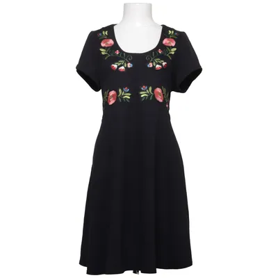 Klänning (Svart, Flerfärgad) från Ida Sjöstedt Bomull, Polyester
