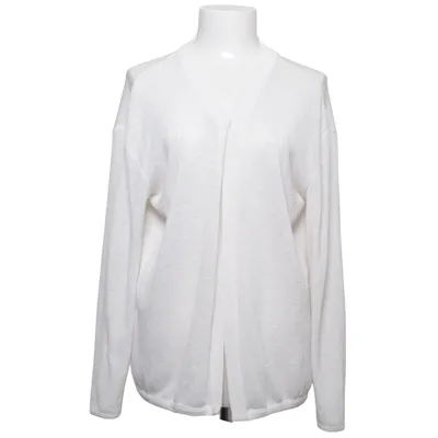Cardigan (White) from Jean Pascale Elastane, Polyester, Viscose