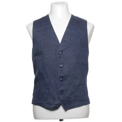 Kostuumgilet (Blauw) van Massimo Dutti