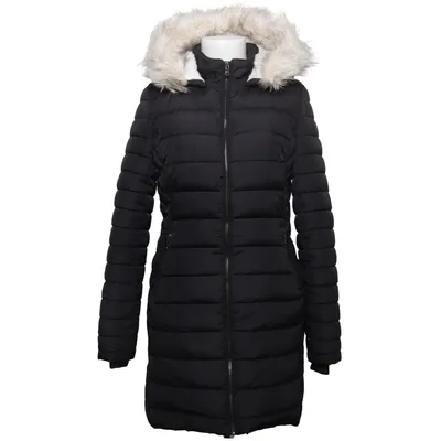 Vinterfrakke (Sort) fra Tally Weijl Akryl, Elastan, Polyester