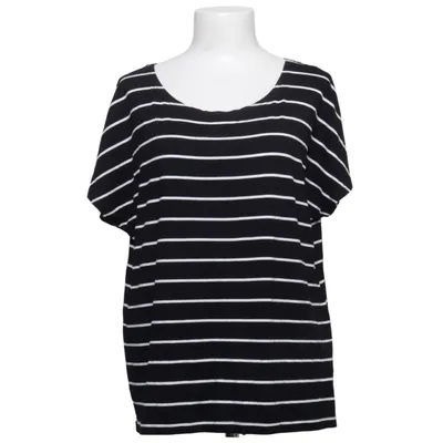 T-shirt (Black, White) from Knox Elastane, Viscose