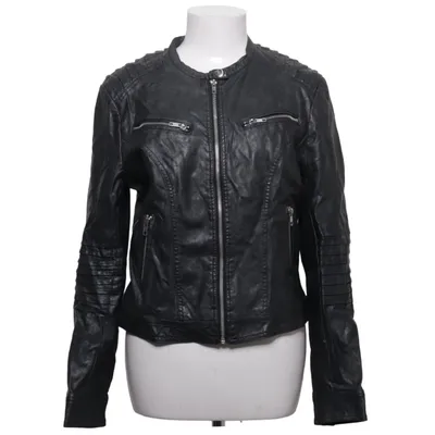 Veste (Noir) de Livelo Coton, Polyuréthane, Viscose