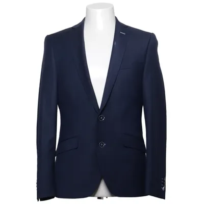 Blazer (Bleu) de 2Blind2C Élasthane, Polyester, Viscose, Laine
