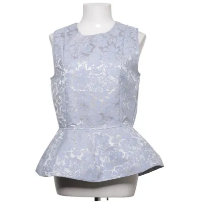 Peplum top (Blauw, Zilver) van Bik Bok Katoen, Polyester
