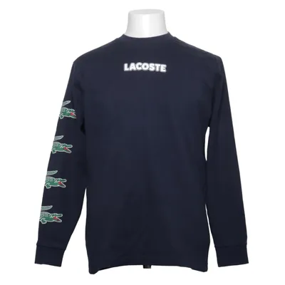 Langarmshirt (Blau) von Lacoste Sport Baumwolle, Elasthan