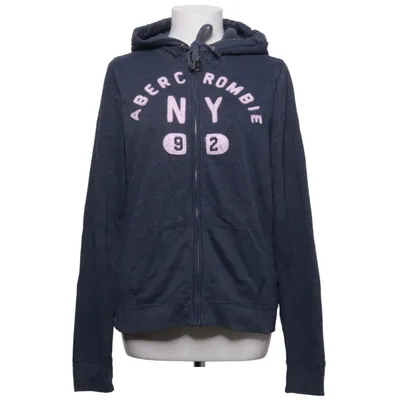 Capuchon sweater (Blauw, Roze) van Abercrombie & Fitch Katoen, Polyester