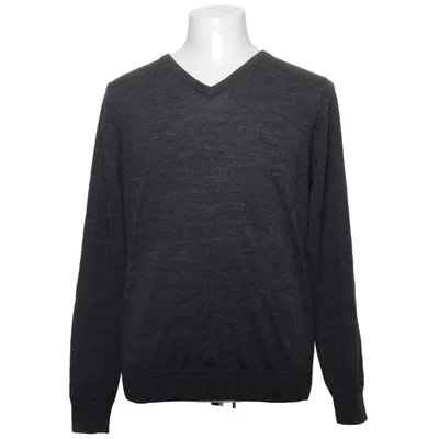Pullover (Grå) fra Dressmann Merinould