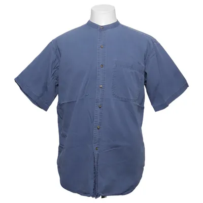 Chemise à manches courtes (Bleu) de Basic Editions Coton