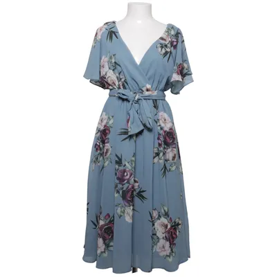 Robe (Bleu, Multicolore) de Goddiva Polyester