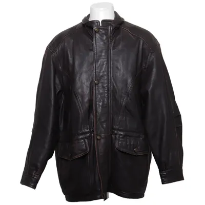 Veste en cuir (Marron) de Woodlands Cuir