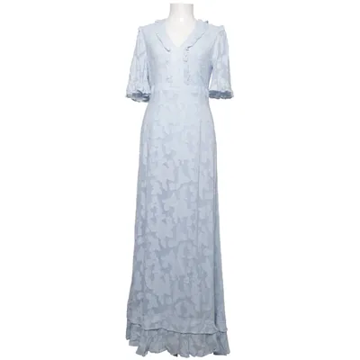 Robe longue (Bleu) de Love Lolita Coton, Viscose