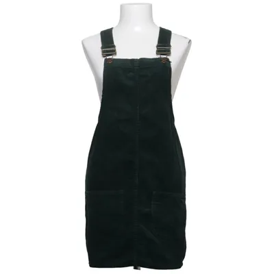 Dungaree dress (Green) from Denim Co Cotton