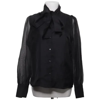 Sløjfebluse (Sort) fra Gina Tricot Polyester