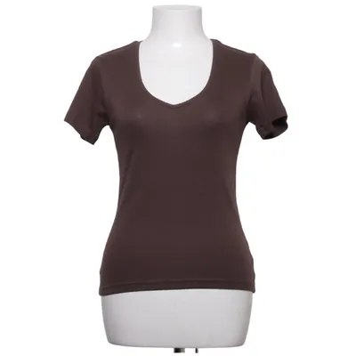T-shirt (Bruin) van Lager 157 Katoen, Elastaan