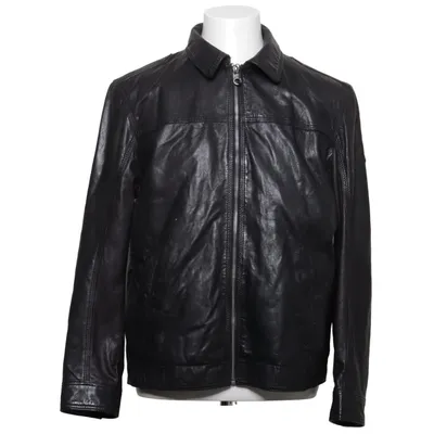 Jakke (Sort) fra Trapper Læder, Polyester