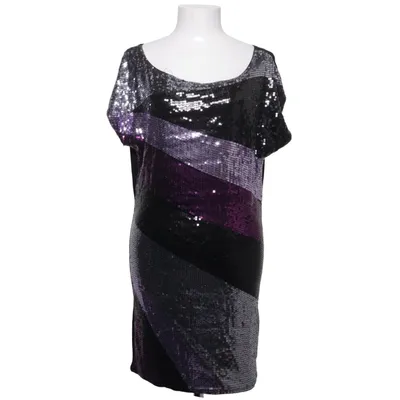 Cocktailklänning (Svart, Lila, Silverfärgad) från Bershka Viskos