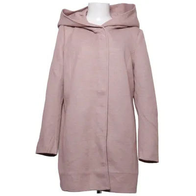 Frakke (Pink) fra ONLY Bomuld, Polyester