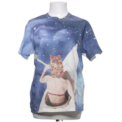 T-shirt (Blauw, Wit, Meerkleurig) van Golden Goose Deluxe Brand Katoen