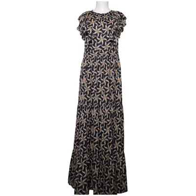 Maxikjole (Sort, Beige) fra Scotch & Soda Polyester