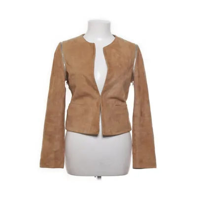 Läderjacka (Brun) från Sandro Skinn, Polyester