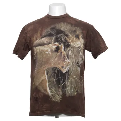 T-shirt (Braun, Mehrfarbig) von The Mountain Baumwolle