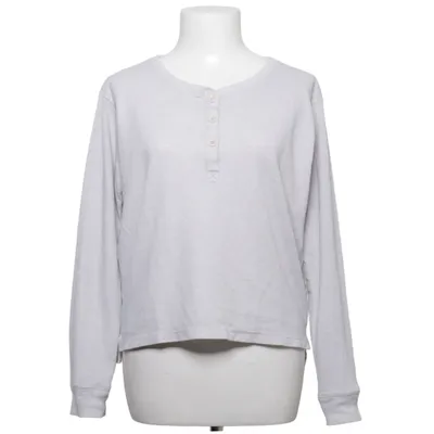 Henley T-shirt (Grå) fra MTWTFSS WEEKDAY Bomuld, Polyester