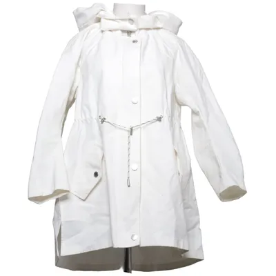 Parka (Wit) van Adolfo Dominguez Katoen