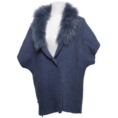 Cardigan (Blauw) van River Woods Acryl, Wol
