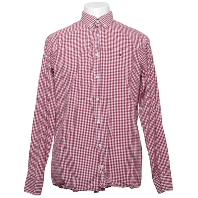 Buttondown-skjorta (Röd, Vit) från Redgreen Bomull