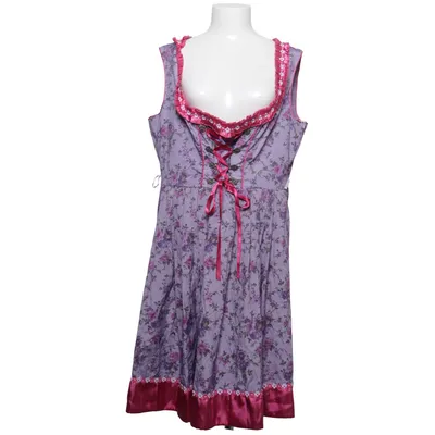 Dirndl (Lila, Rosa, Flerfärgad) från Lifos Bomull