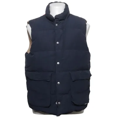 Outer vest (Blue) from Denim & Supply Ralph Lauren Cotton, Polyamide