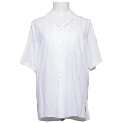 Kortärmad skjorta (Vit) från Pleasant Polyester, Viskos