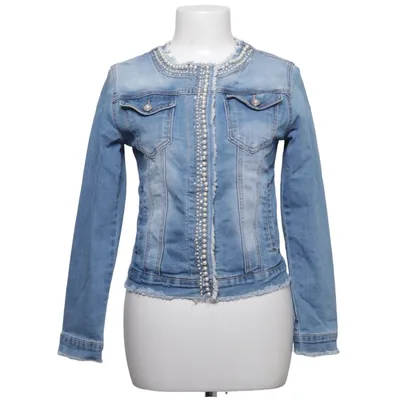 Spijkerjas (Blauw) van Newplay Katoen, Elastaan, Polyester