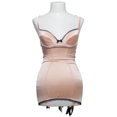 Negligé (Rosa) från Agent Provocateur Bomull, Elastan, Polyamid, Polyester, Silke